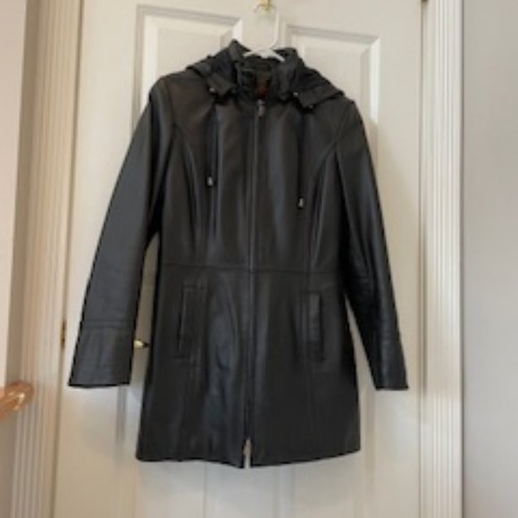Danier Leather Coat XS - Picture 1 of 8